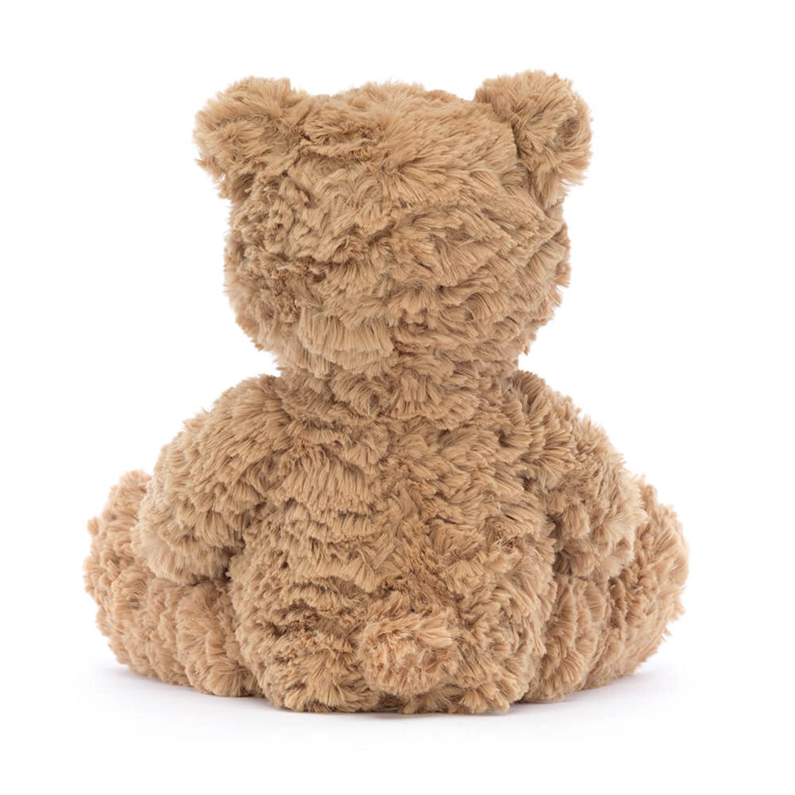 Bumbly Bear's stout tummy and round ears emphasize classic teddy appeal.