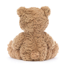Bumbly Bear's stout tummy and round ears emphasize classic teddy appeal.