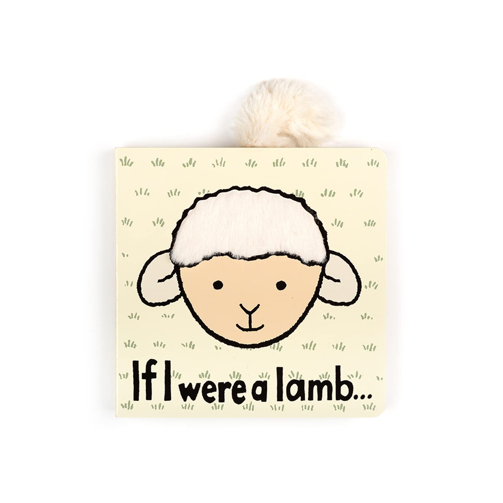 Jellycat If I Were a Lamb cover showing playful textures for tactile exploration.