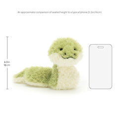 Jellycat Little Snake gift-ready design makes a thoughtful present for birthdays or milestones.