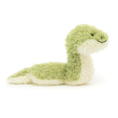 Jellycat Little Snake sits up tall for curious play and easy shelf display.