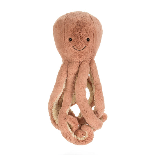 Odell Octopus with eight dangling tentacles inviting tactile exploration