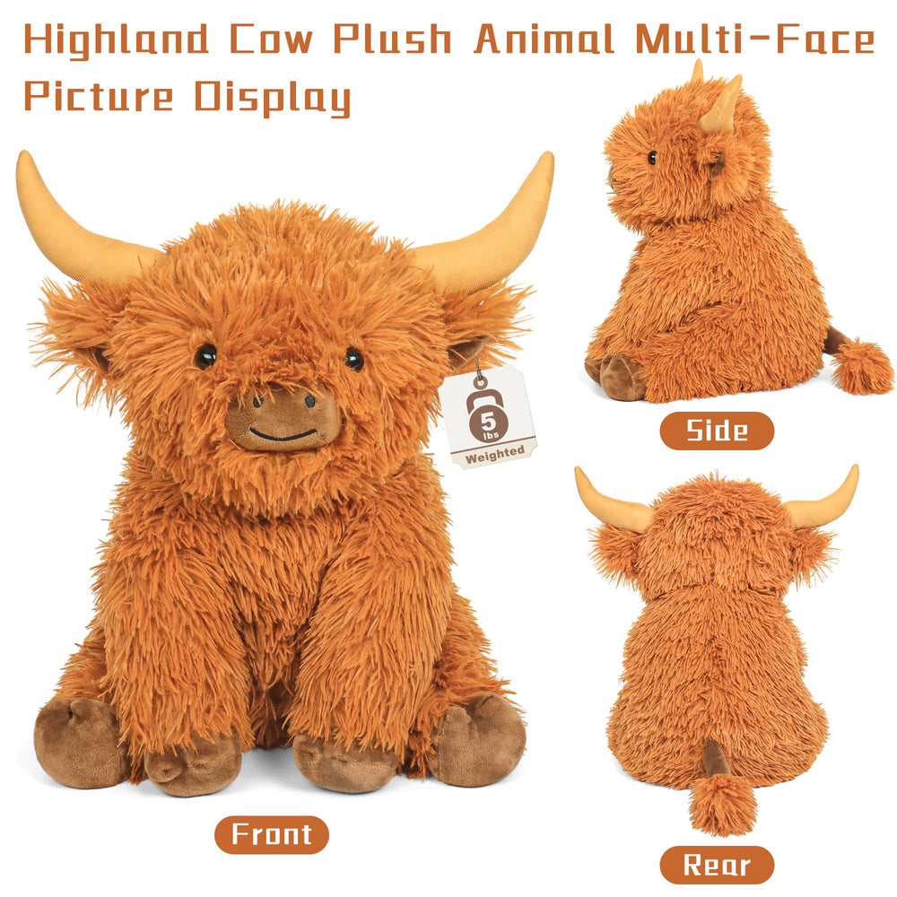 JellyMallow Highland Cow box packaging signals a ready-to-gift present.