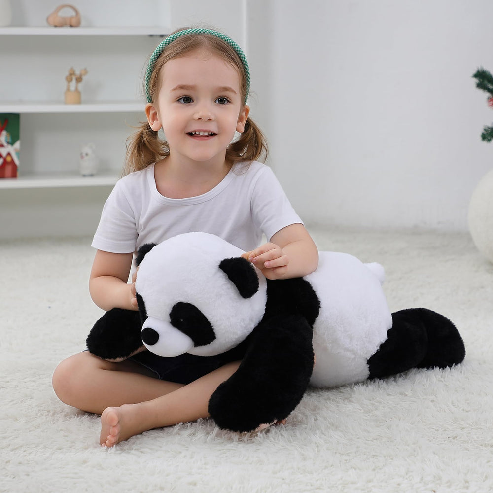 JellyMallow Panda soft fluffy friend for gentle de-stressing and nap time.