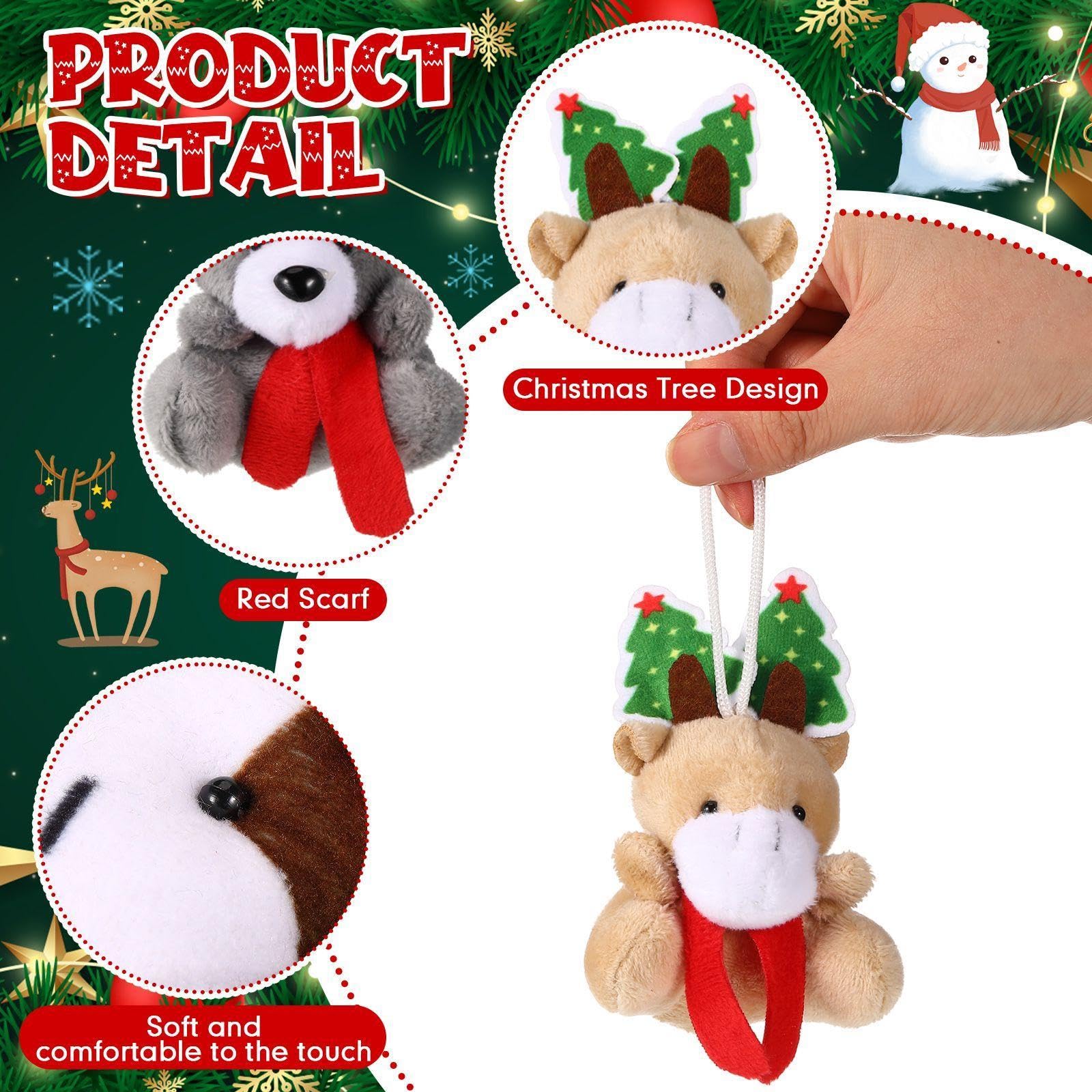 Jenaai tiger mini ornament adds vivid charm to Xmas decor