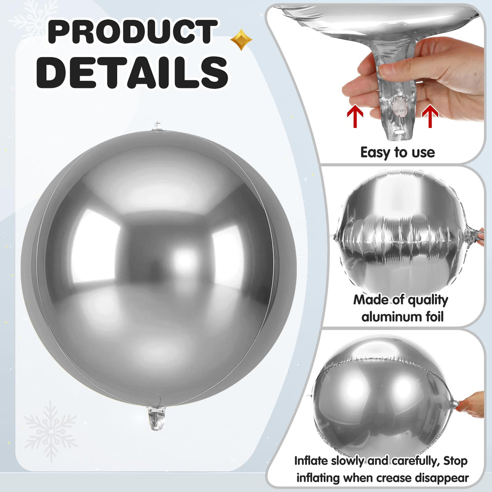 Jenaai aluminum foil balloons reflect light for lively celebrations