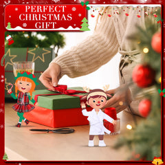 Jenaai Christmas elf clothes set apron cute festive accent