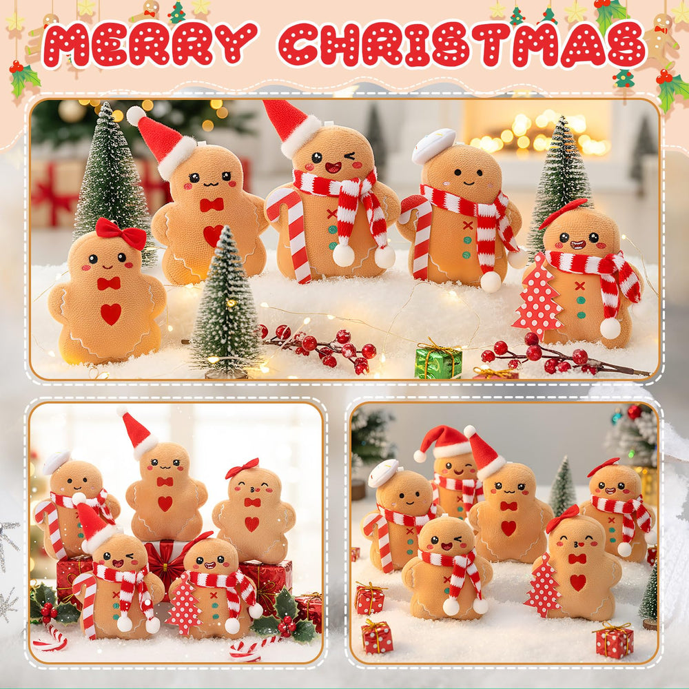 Jenaai gingerbread plush 4-inch party favor for events