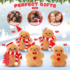 Jenaai gingerbread plush wall decoration for festive decor