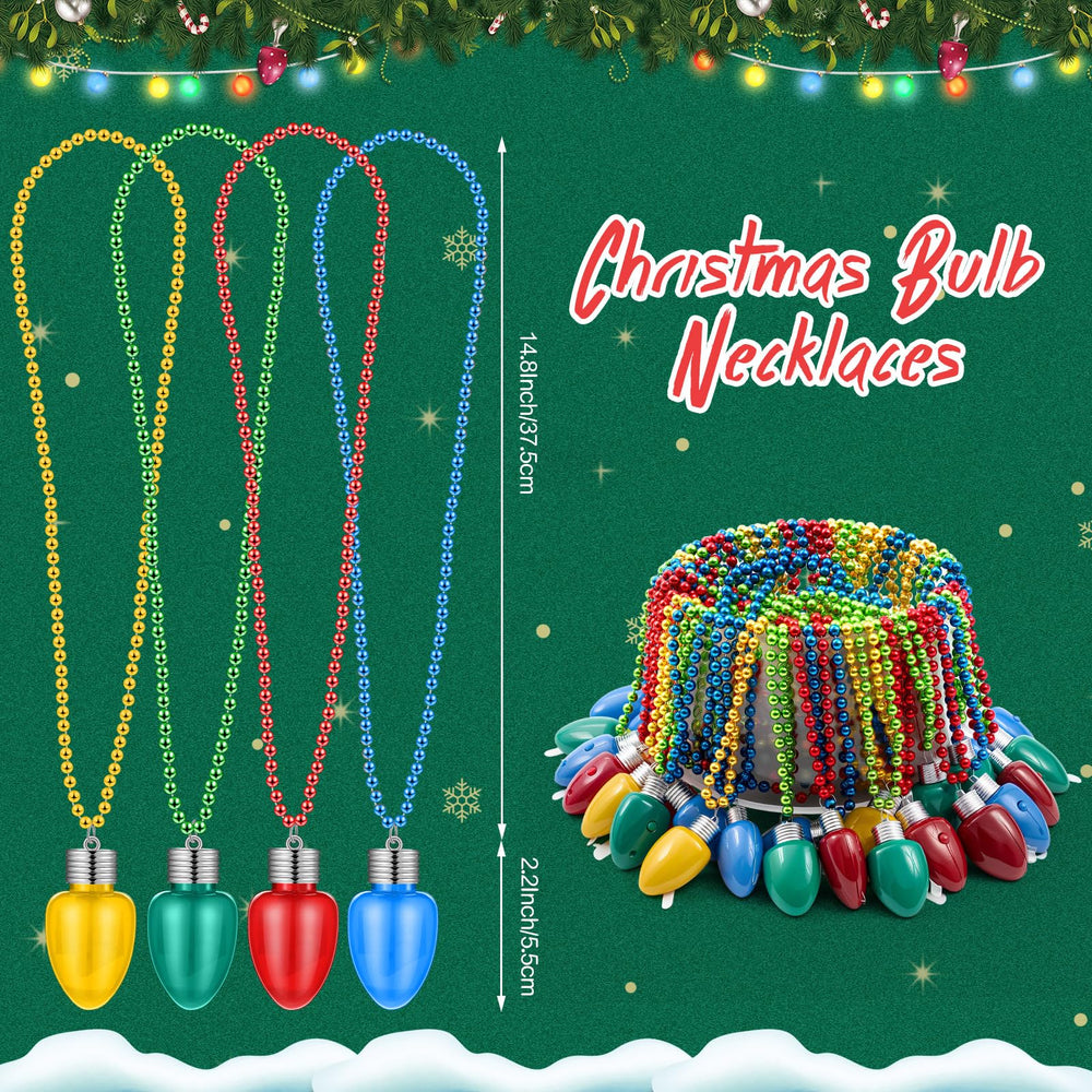 Jenaai Mardi Gras beads necklace with 30-inch length, ideal party accessory.