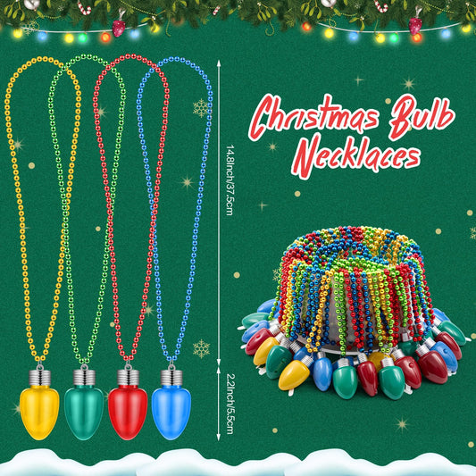 Jenaai Mardi Gras beads necklace with 30-inch length, ideal party accessory.
