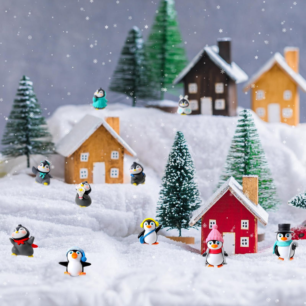 Jenaai resin penguin figurine close-up with durable finish