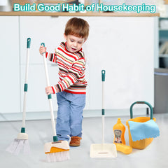 Jenilily cleaning toy brush for scrubbing pretend scenes and sequencing