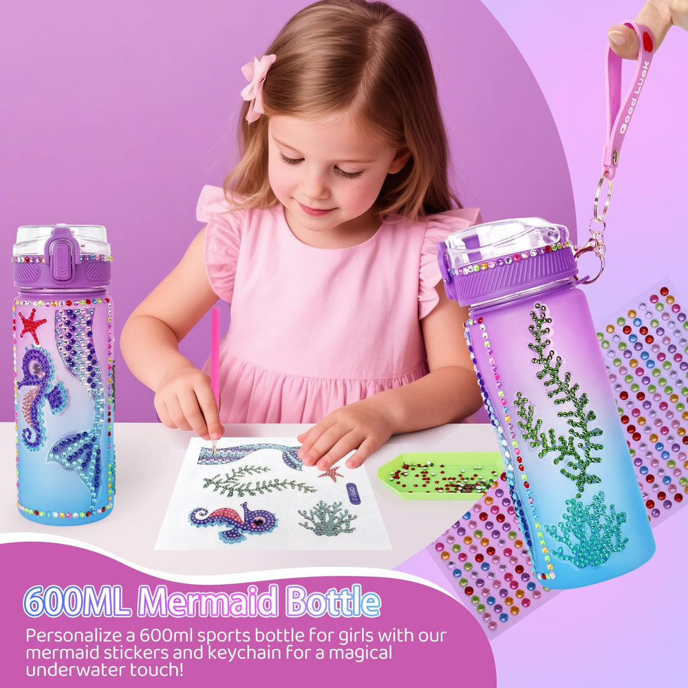 Jenria mermaid gem stickers spark creativity and personalized décor.