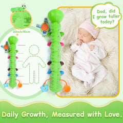 JENTXON 20-inch belly ruler helps parents measure growth with fun