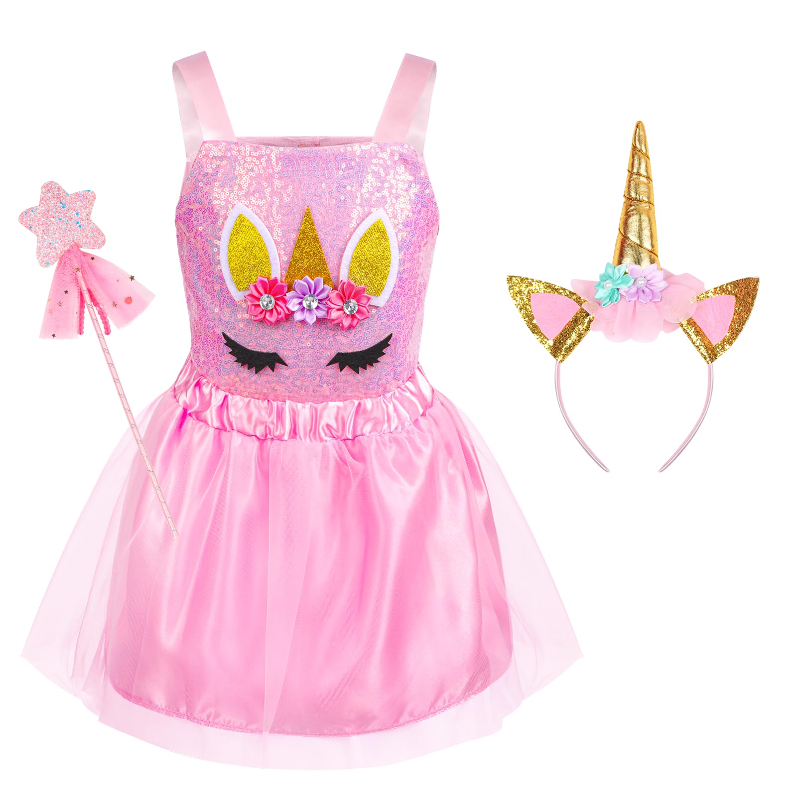 Jeowoqao fluffy tulle fabric enhances princess elegance and comfort.