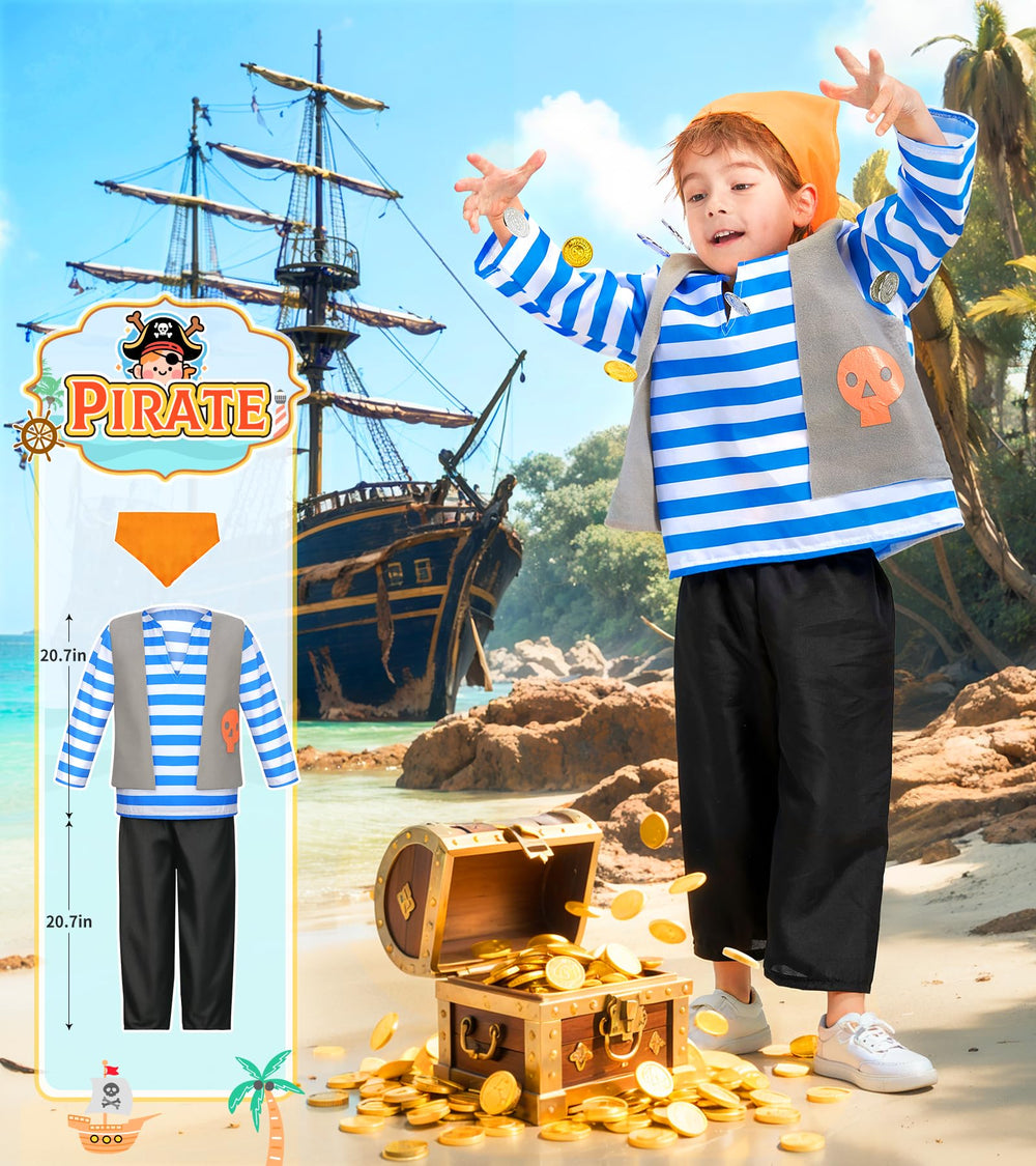 Jeowoqao kid dressing time with versatile outfits for imagination