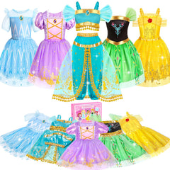 Jeowoqao princess costume twirling dress sparks imagination.