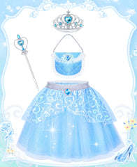 Jeowoqao princess bag keeps treasures and accessories organized