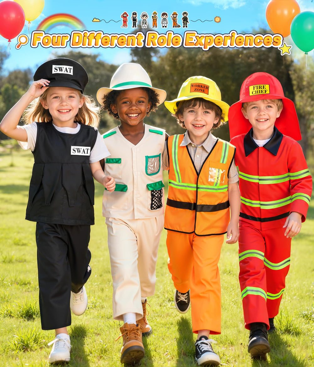 Jeowoqao explorer costume encourages discovery and world adventures.