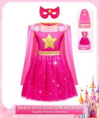 Jeowoqao velcro-back top simplifies dressing for independent play.