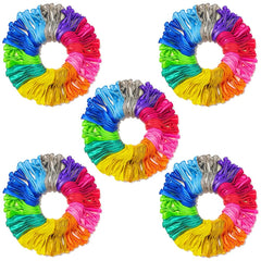 JerDorgo 500 balloons rainbow pack for festive celebrations.