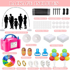 JerDorgo balloon arch stand base provides sturdy support during celebrations