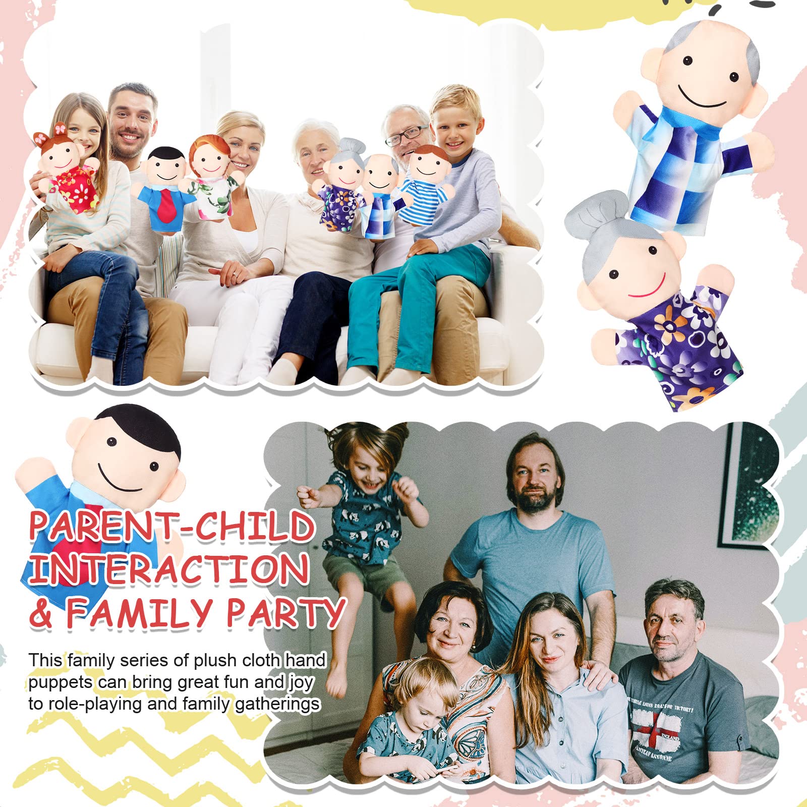 Jerify mom puppet supports expressive storytelling and play
