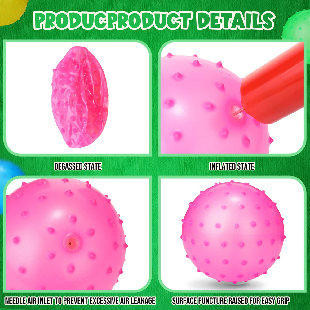 Jerify colorful tactile balls promote exploration during games and crafts
