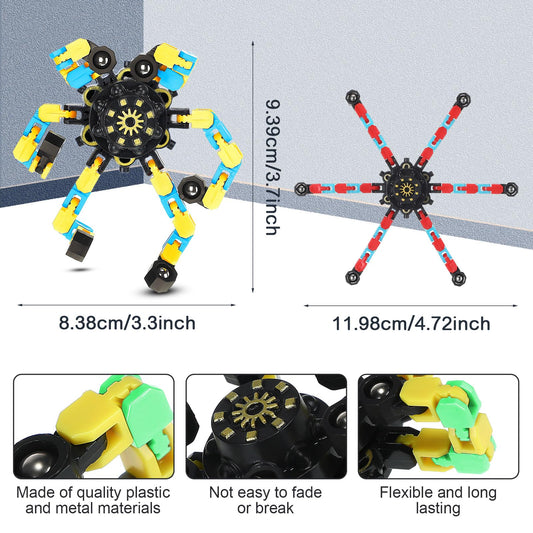 Jerify sensory fidget toy pack with durable materials in vibrant colors for versatile play.