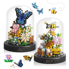 JESGO sunflowers bouquet with bee for bright room decor.