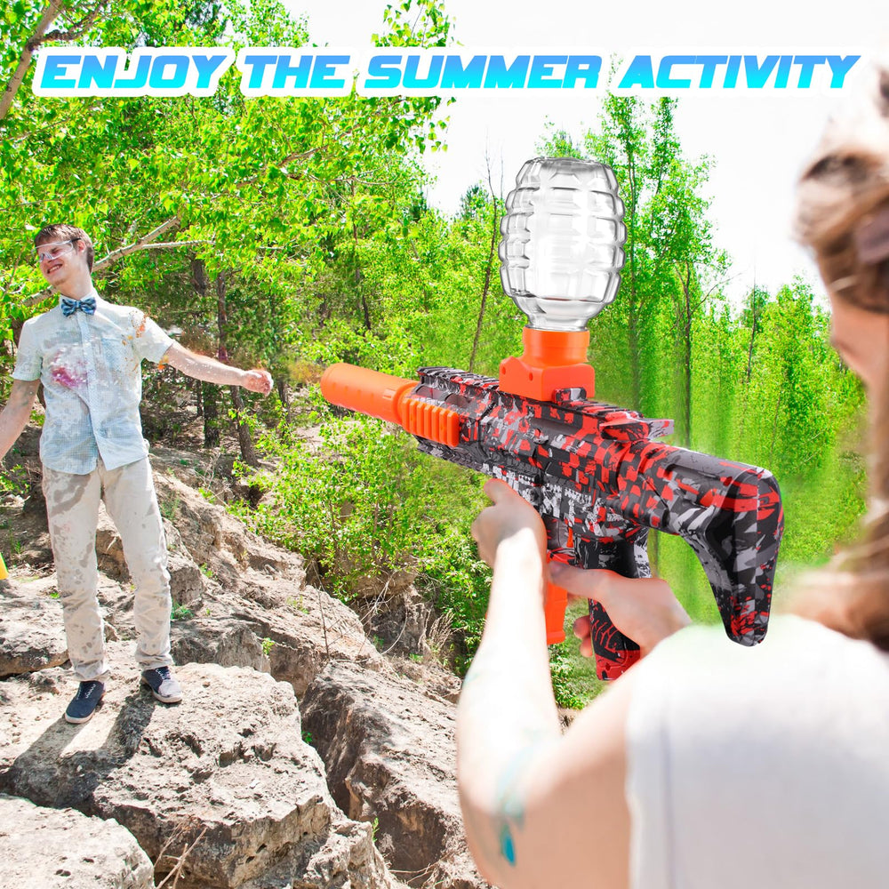 JESKH high-capacity hopper holds 600 rounds for uninterrupted play.