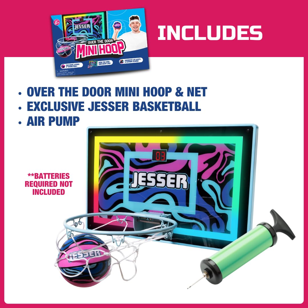 Jesser net and rim setup enables smooth catches and satisfying swishes.