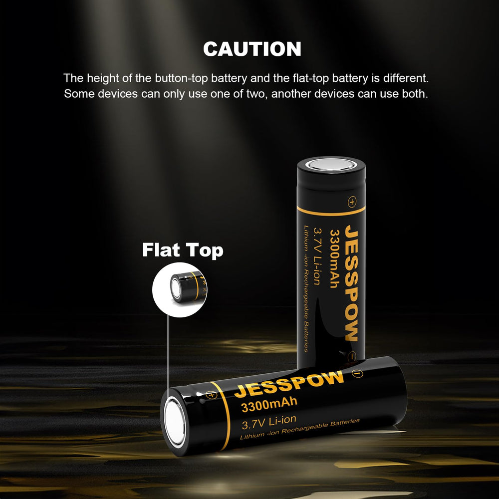 JESSPOW eight-pack battery provides long-lasting power for multiple devices.