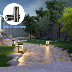 JESSPOW environmentally friendly rechargeable battery reduces waste.
