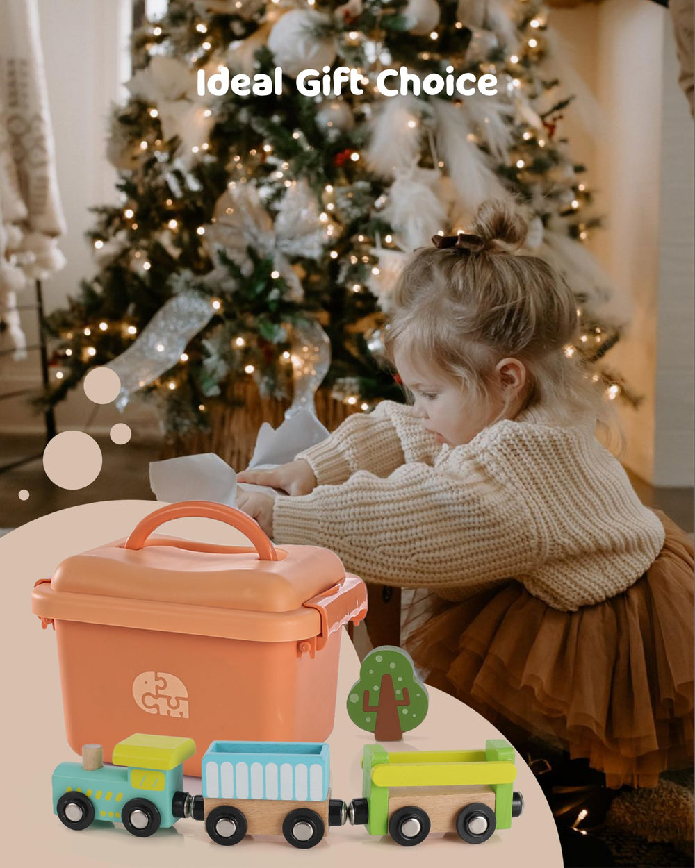 Jessruly packaging box keeps parts organized for easy take-along.