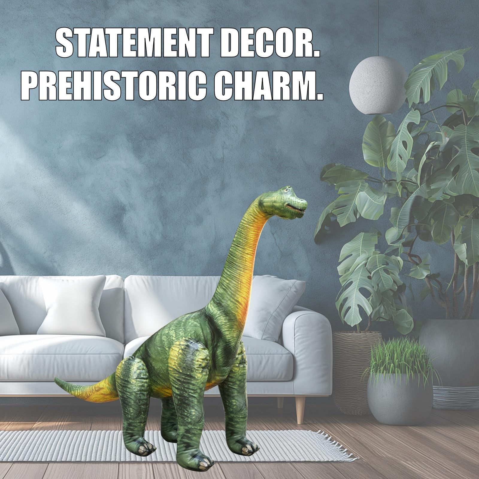 Jet Creations Brachiosaurus inflatable classroom display supports engaging learning setups