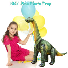 Jet Creations Brachiosaurus inflatable kid play scene enhances classroom and home imagination