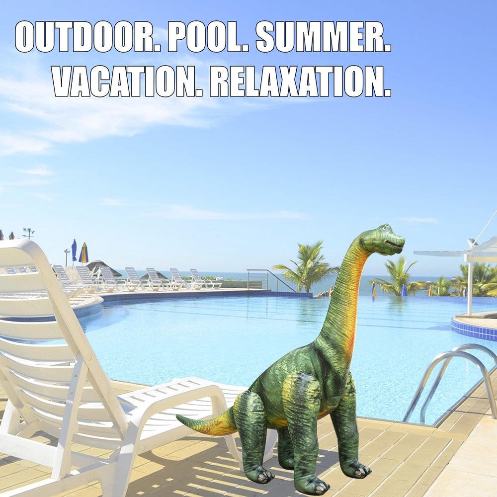 Jet Creations Brachiosaurus inflatable outdoor decor brightens yards and patios