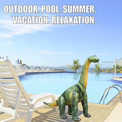 Jet Creations Brachiosaurus inflatable outdoor decor brightens yards and patios
