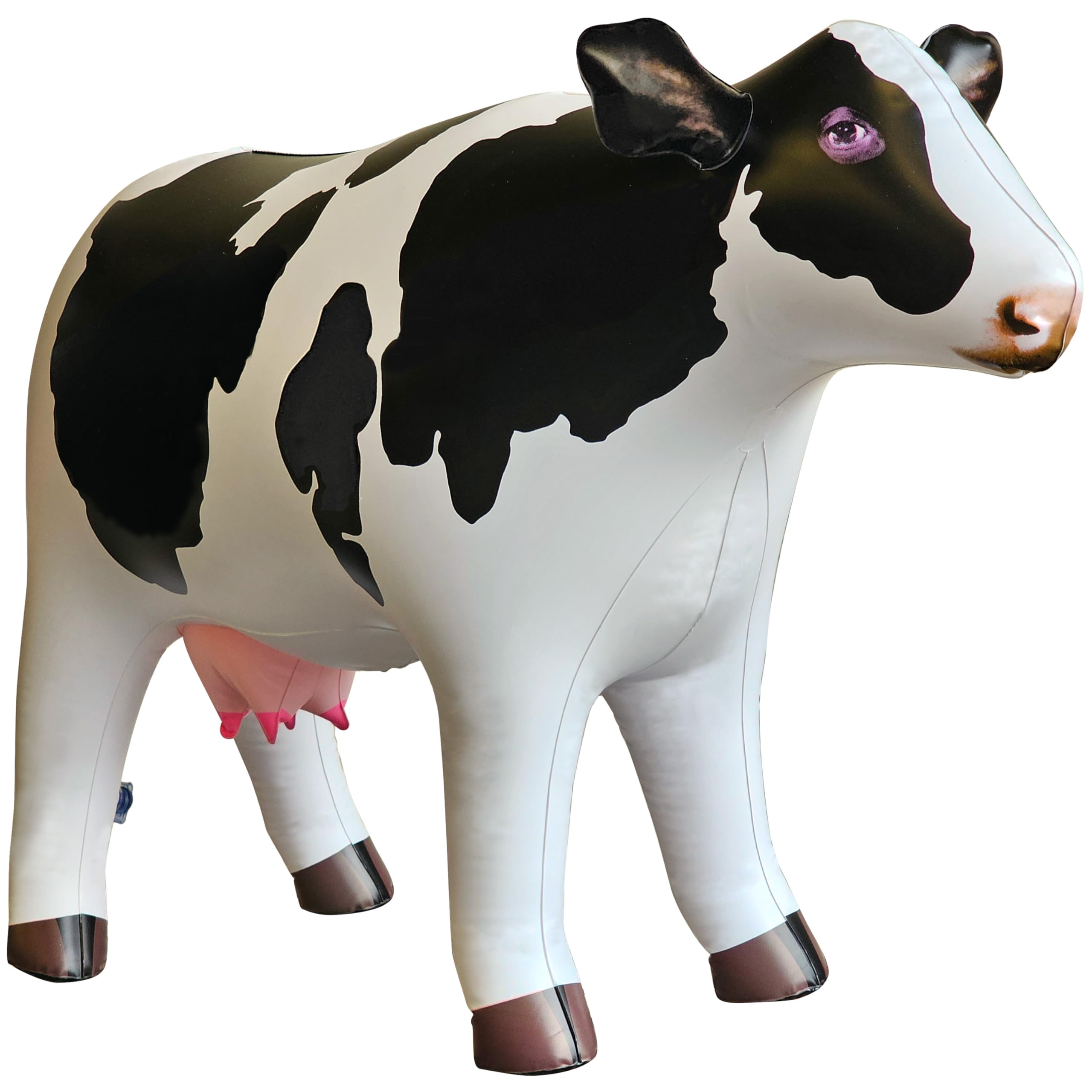 Jet Creations Cow Inflatable close-up reveals lifelike detailing and colors.