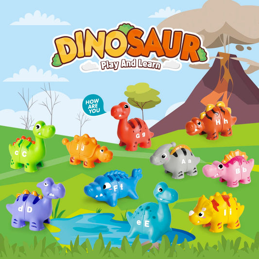 Jetbotell double-sided ABC matching helps early letter recognition through hands-on play.