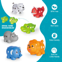 Jetbotell safari-drawstring-bag-storage keeps pieces organized after play sessions