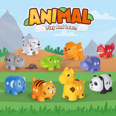 Jetbotell uppercase-lowercase pairs help kids recognize letters while having fun with animal pals
