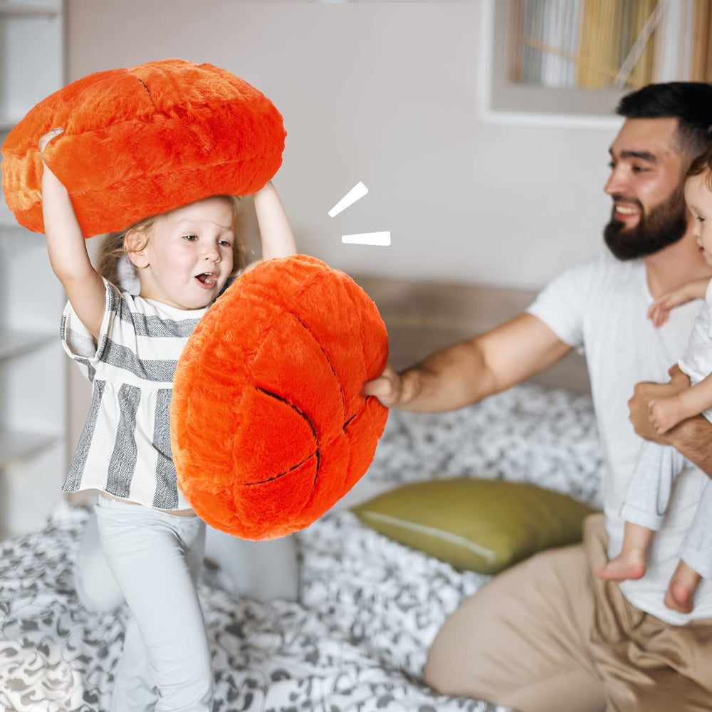 Jetec 2-pcs set basketball pillow supports versatile use across home or dorm setups.