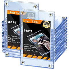 Jetec screw card holder base view protecting trading cards