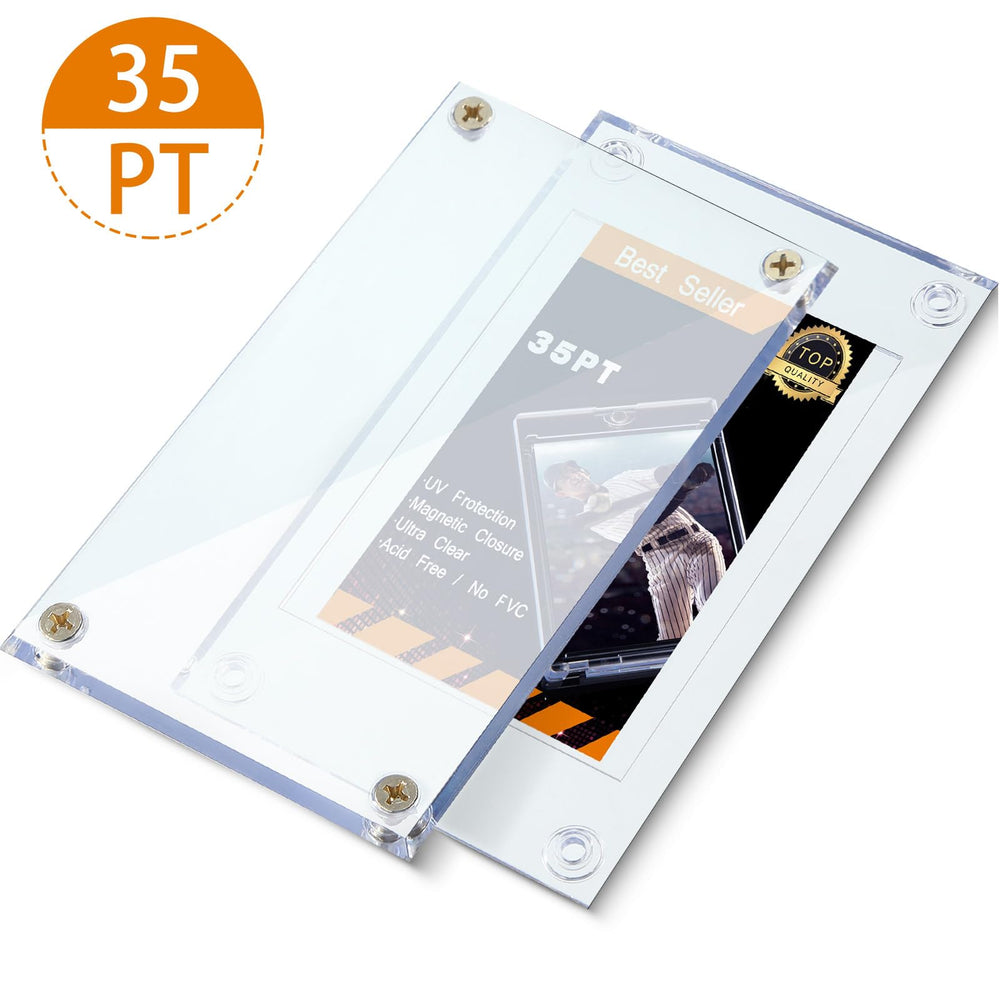 Jetec clear acrylic card protector highlighting transparent card display