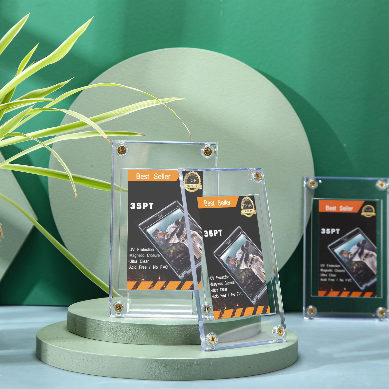Jetec display-ready card holder for organized collections