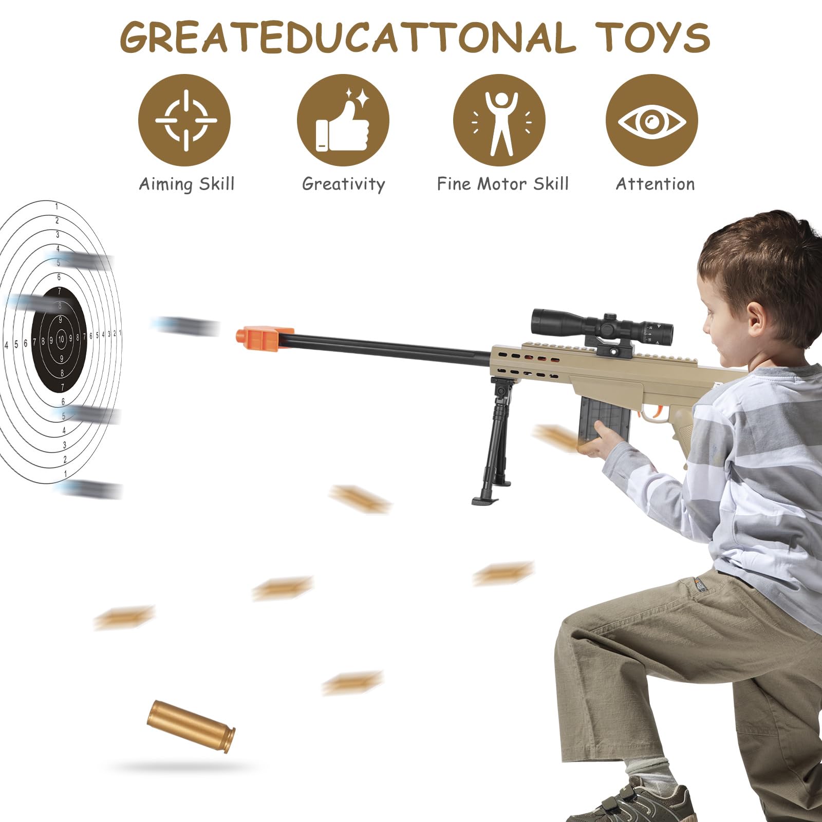 JETFLIP complete set includes soft bullets and shells for immediate action.