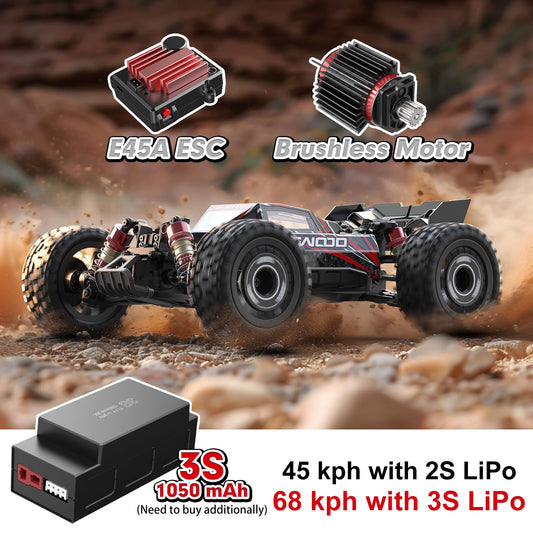 Jetwood JC16EP rugged chassis close-up showing off-road stability
